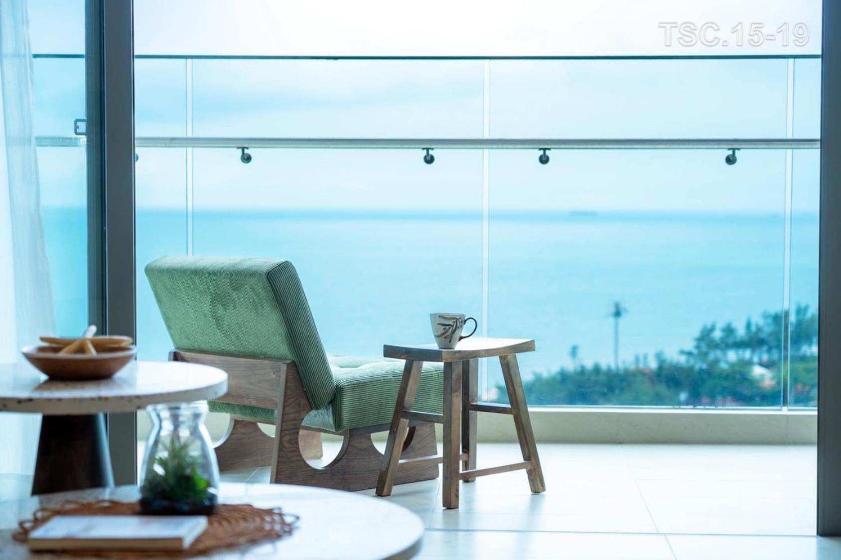 The Song Apartment Condotel 5 Sao - Ruby Villa Homestay -Can Ho Bien Vung Tau Eksteriør bilde