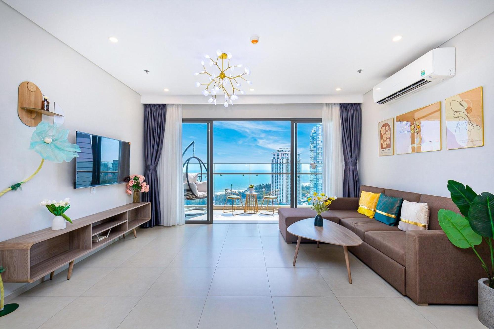 The Song Apartment Condotel 5 Sao - Ruby Villa Homestay -Can Ho Bien Vung Tau Eksteriør bilde