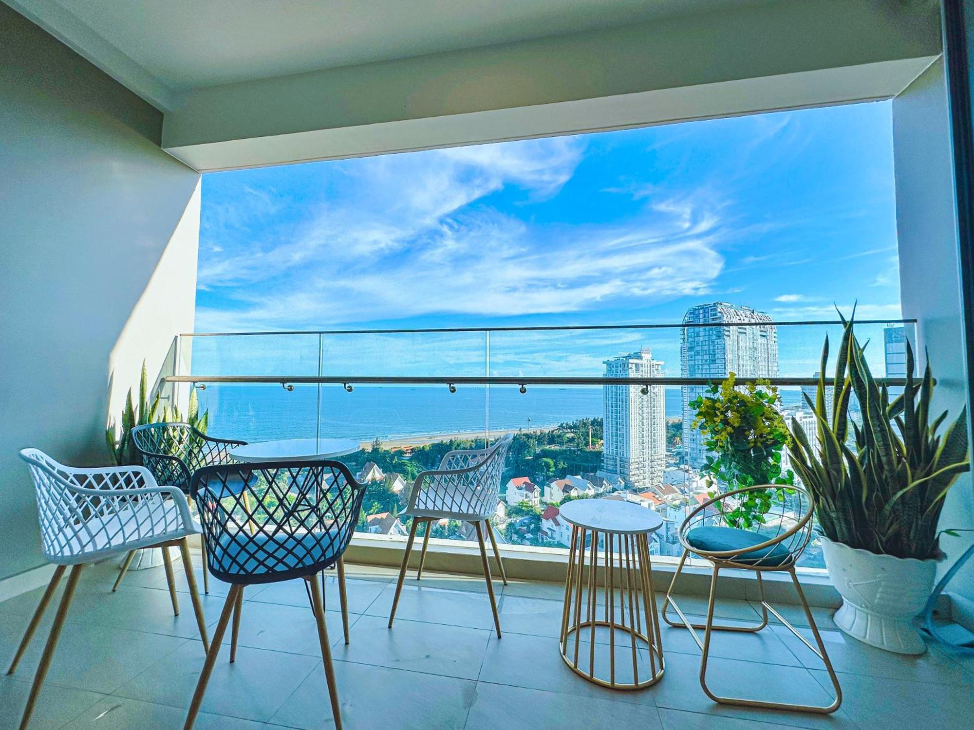 The Song Apartment Condotel 5 Sao - Ruby Villa Homestay -Can Ho Bien Vung Tau Eksteriør bilde