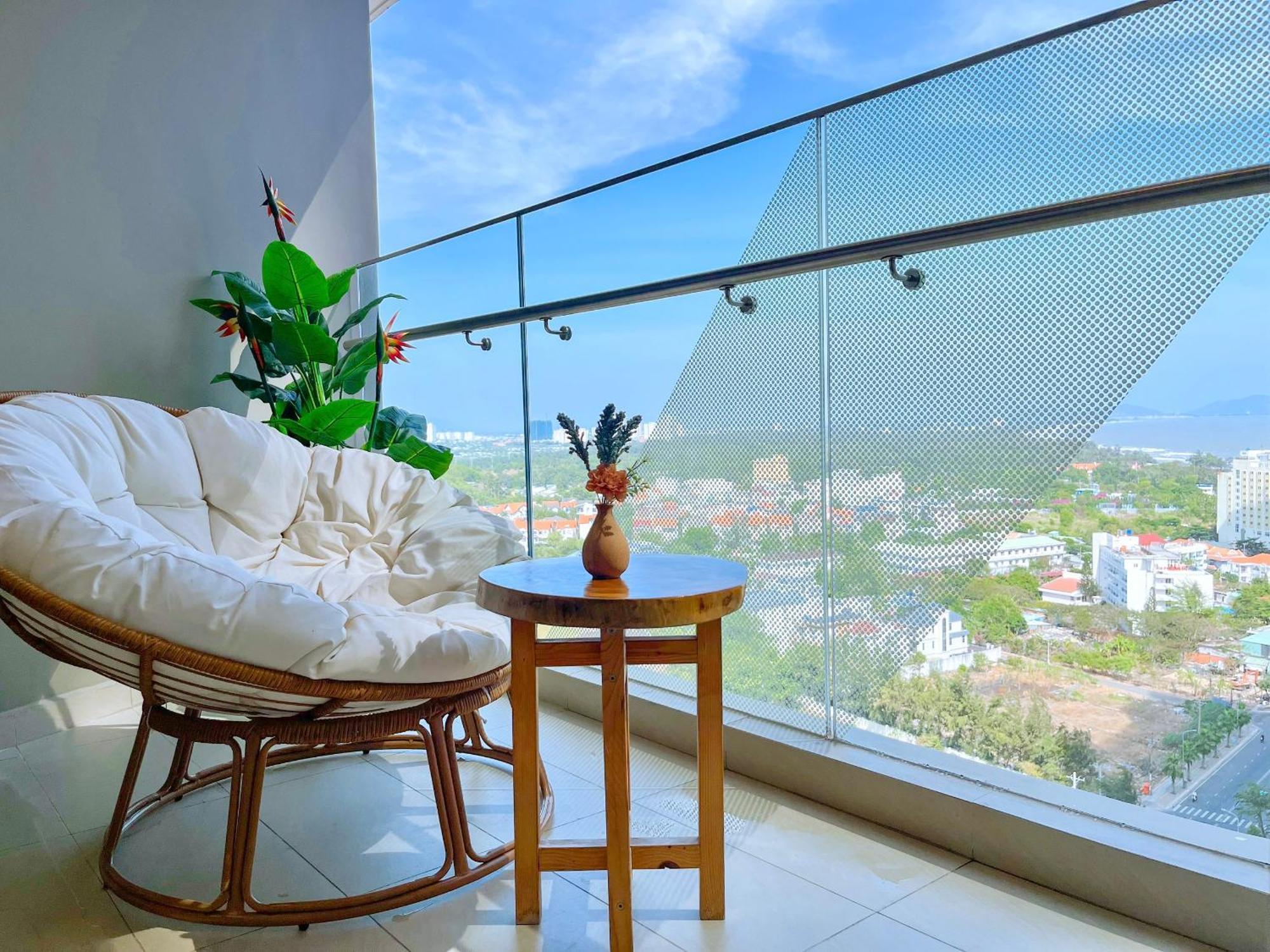 The Song Apartment Condotel 5 Sao - Ruby Villa Homestay -Can Ho Bien Vung Tau Eksteriør bilde